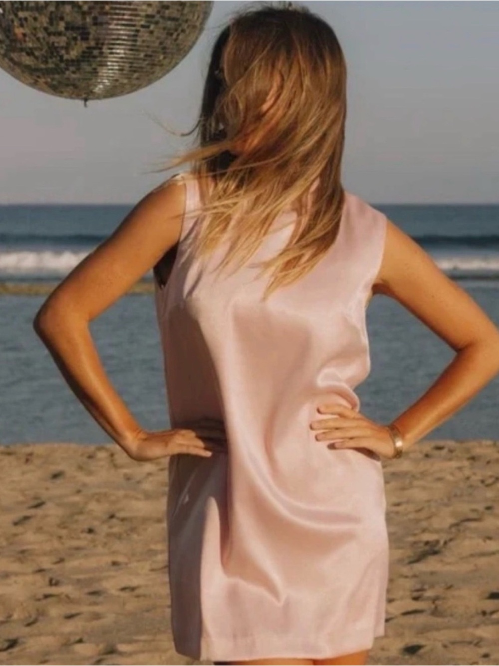 Daily Drills Silky Mini Dress